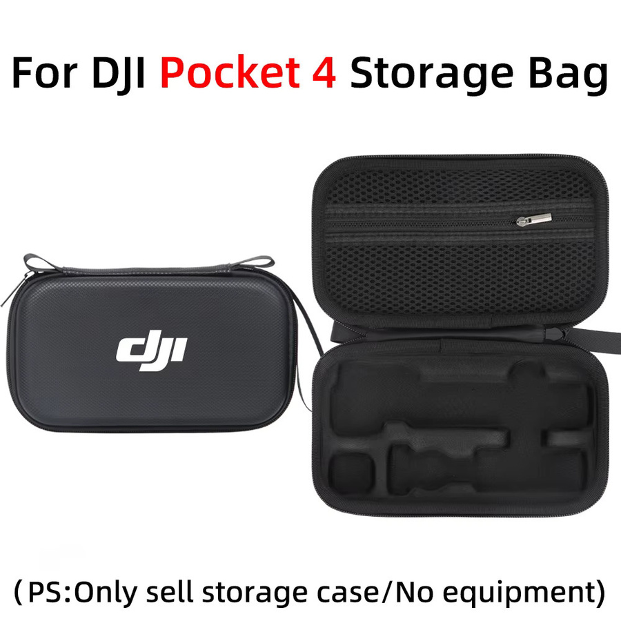 DJI Tragetasche für Osmo Pocket 4 Creator Combo, portable Aufbewahrungstasche in Schwarz - Bild 4