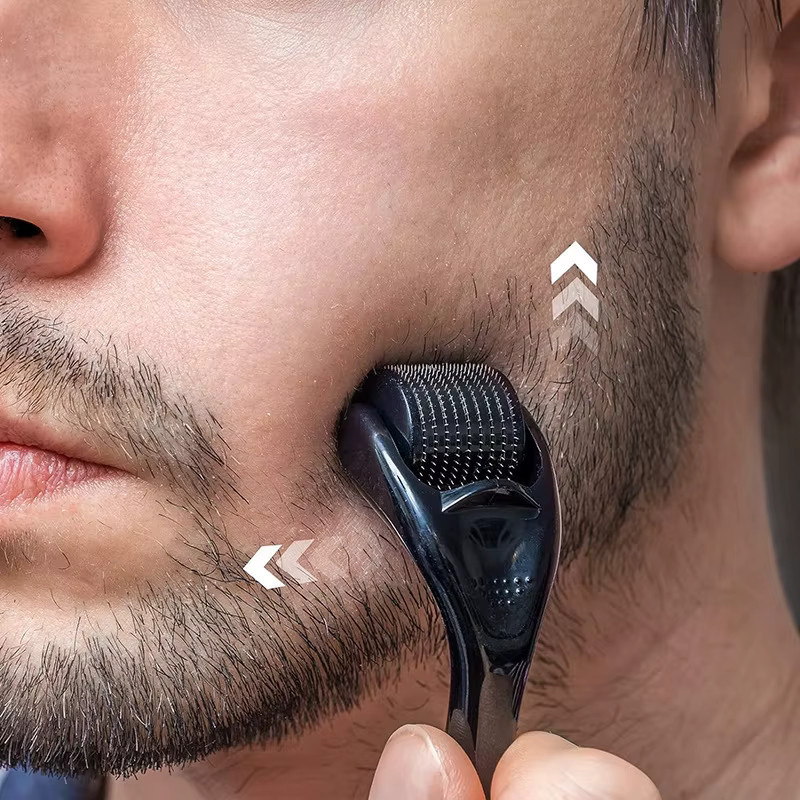 miqmi Derma Roller, 540 Nadeln, für Gesicht, Körper und Haare, Unisex - Bild 2