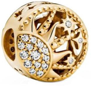 Anhänger Gänseblümchen, 925 Silber, Roségold, Perle, Zirkonia, Damen - Bild 1