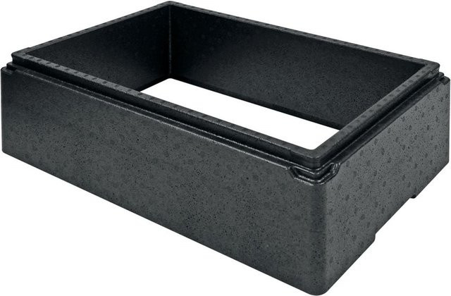 Schneider EPP Aufsatzrahmen für GN 1/1 und TOP-Boxen Ice, schwarz, B: 40 cm, T: 60 cm, H: 18 cm - Bild 1