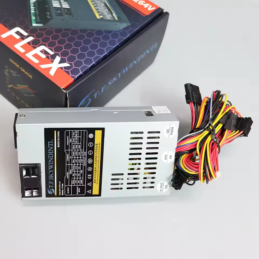 T.F.SKYWINDINTL Flex Netzteil 350W 1U 220V in Silber für Mini ITX Gehäuse, NAS und POS-Systeme - Bild 4