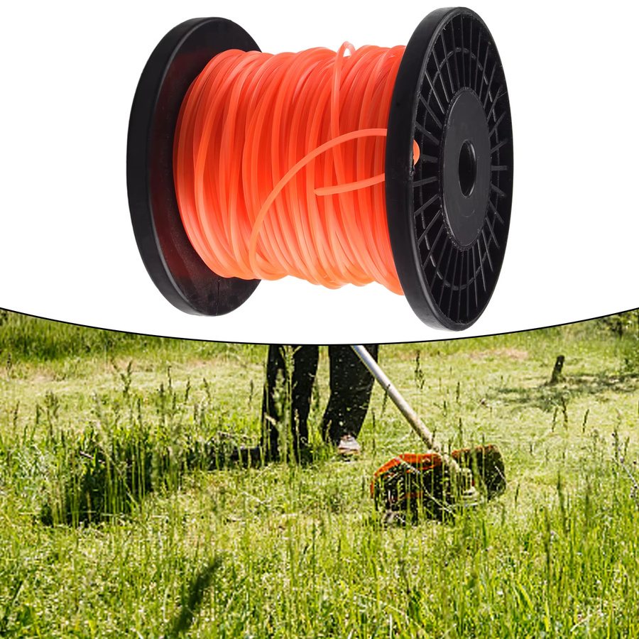 DAZZLEEX Trimmerdraht Orange Rund für Stihl Rasentrimmer und Bürstenmäher - Bild 2