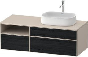 Duravit Waschtischunterschrank Zencha in Beige, B/T: 130 x 55 cm - Bild 1