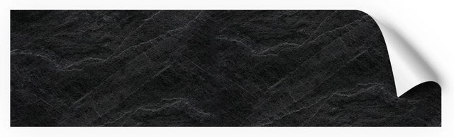 Myspotti Küchenrückwandfolie Slate in Stone Look, Farbe Anthrazit/Schwarz, B: 220 cm, H: 60 cm - Bild 1