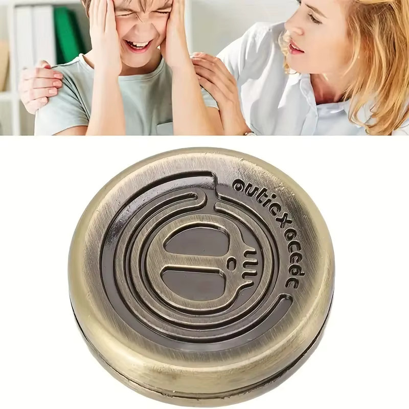 AHHLCLT Teufel Milch Kappe Metall EDC Zappeln Spielzeug, Magnetische Haptische Münzen - Bild 5