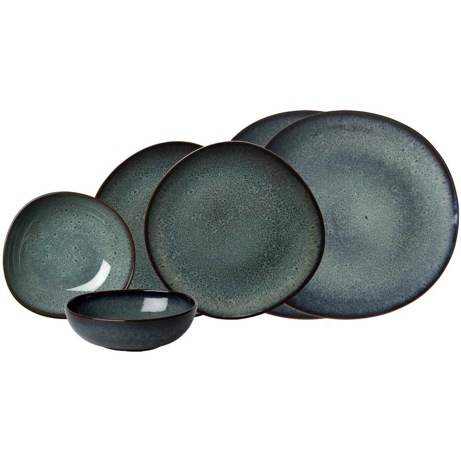 Villeroy & Boch like. Lave Basic-Set 6-teilig aus Keramik in Gris - Bild 2