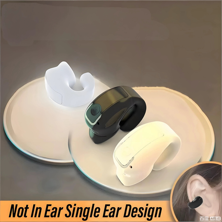 OnePlus GD28 Knochenleitungs-Bluetooth-Headset in Schwarz mit Einzelohr-Design für Business, Sport und Fitness - Bild 5