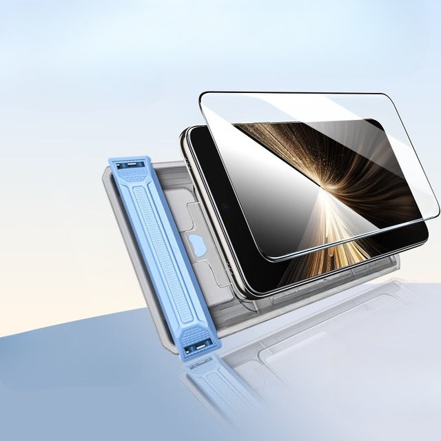 Premium 3D Vollkleber Displayschutzfolie aus gehärtetem Glas für Honor Magic V5, V3 und V2, transparent, HD Schutzfilm für einfache Installation - Bild 1