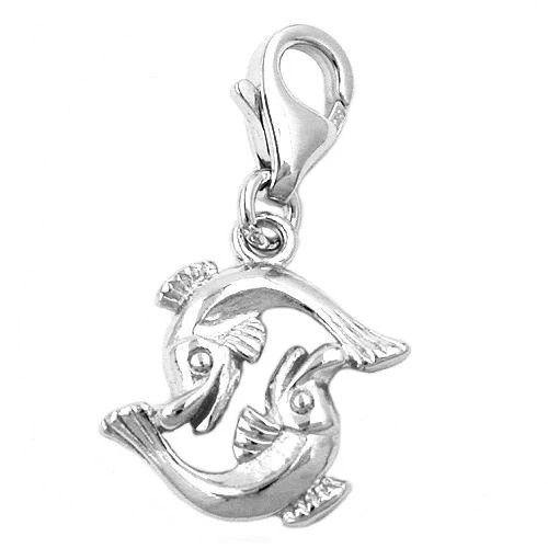 SIGO Charm Fische, 925 Silber, Unisex - Bild 1