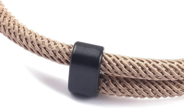Armband DIYelecs, Doppelschnalle, Schwarz, Unisex - Bild 1