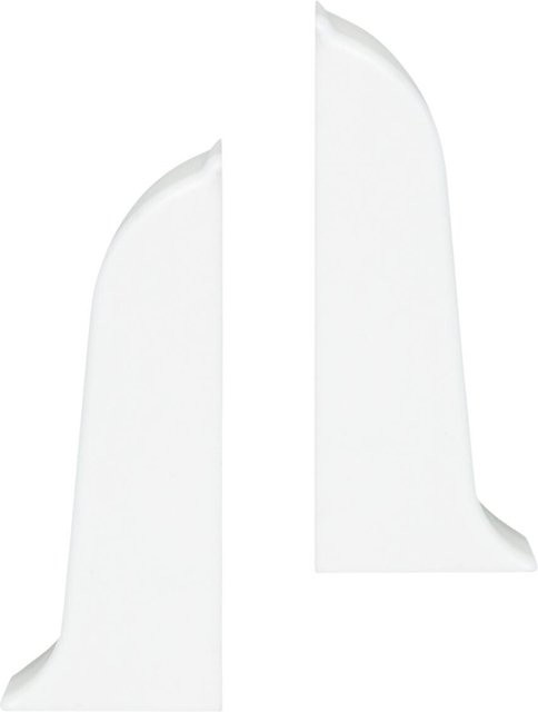 Pocoline Endkappe für Kabelkanäle in Weiß, B/T/H: 2,15 x 0,9 x 5,79 cm - Bild 1