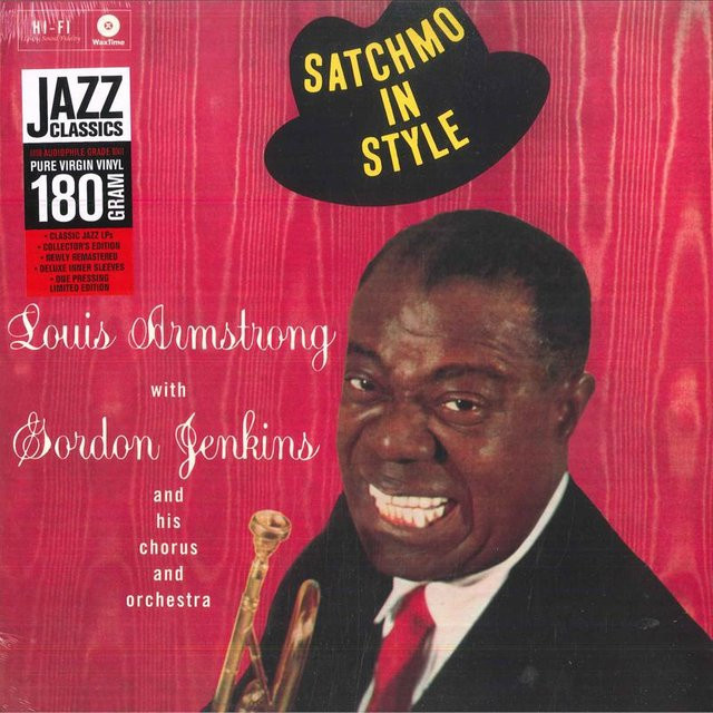 Satchmo In Style, Louis Armstrong, Gordon Jenkins, Vinyl/LP, schwarz - Bild 1