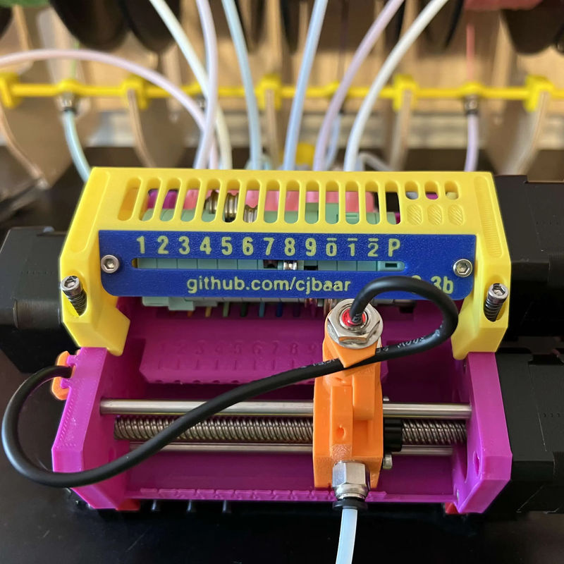 Prusa MMU3 12X Filaments Feeder Multi Color Upgrade-Kit für FDM 3D-Drucker kompatibel mit MK3S+, MK3.5, MK3.9S, MK4, MK4S und Core One - Bild 2