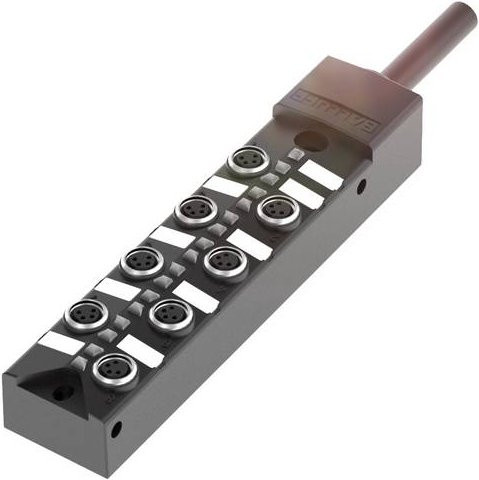 Balluff BPI 8M3040-5K-B0-KPXK0-100 BPI00H0 Sensor/Aktorbox passiv Multipolverteiler in Grau - Bild 1