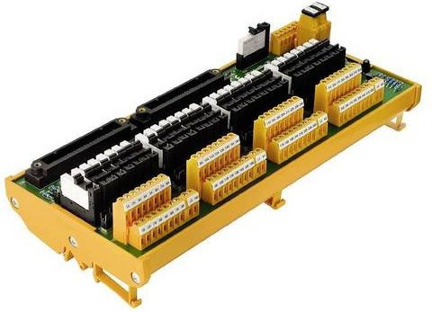 Weidmüller Übergabemodul TBY-ADV551-CF-PS-2KB-S in Gelb - Bild 1
