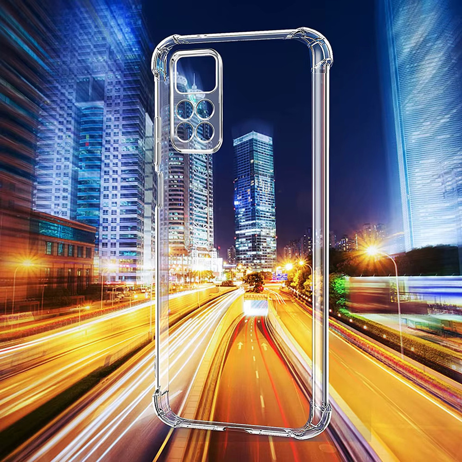 Stoßfeste transparente Airbag-Schutzhülle für Xiaomi Redmi Note 11 12 13 14 Pro Plus 5G und Redmi 10 12C 13C 14C Cover - Bild 2