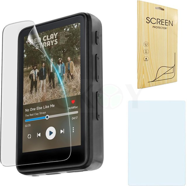 Kratzfeste Displayschutzfolie in Transparent für HiBy R1 HiFi MP3-Player - Bild 1