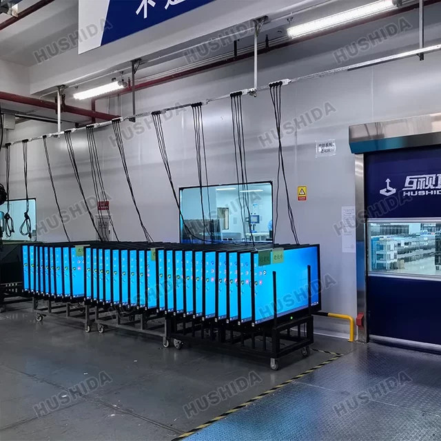 Interaktives Smart Touch Screen LED Whiteboard mit Digital LCD-Panel in Schwarz für Unternehmen und Bildung - Bild 1