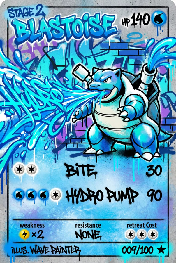 Potdemiel Pokémon-Karten Charizard Gengar Blastoise Venusaur, 5-teiliges Set - Bild 3