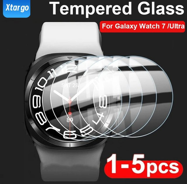 XTargo Displayschutzfolie für Samsung Galaxy Watch 7 Ultra/Watch 7 FE, Glas, transparent - Bild 1