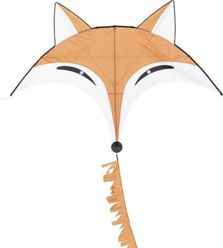 HQ Einleiner Drachen Fox Kite mit 1450 mm Spannweite für Windstärken 2 bis 4 Bft - Bild 1