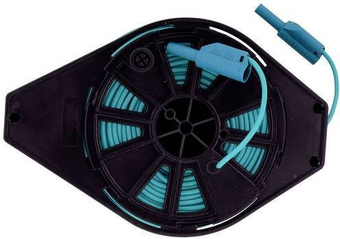 Metrel Sicherheits-Messleitung mit 4mm Bananensteckern, Blau, 50m - Bild 1