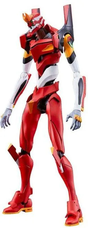Moderoid-Figur Evangelion Einheit-02 von GOOD SMILE COMPANY in Rot aus Kunststoff, Höhe: 16 cm - Bild 1