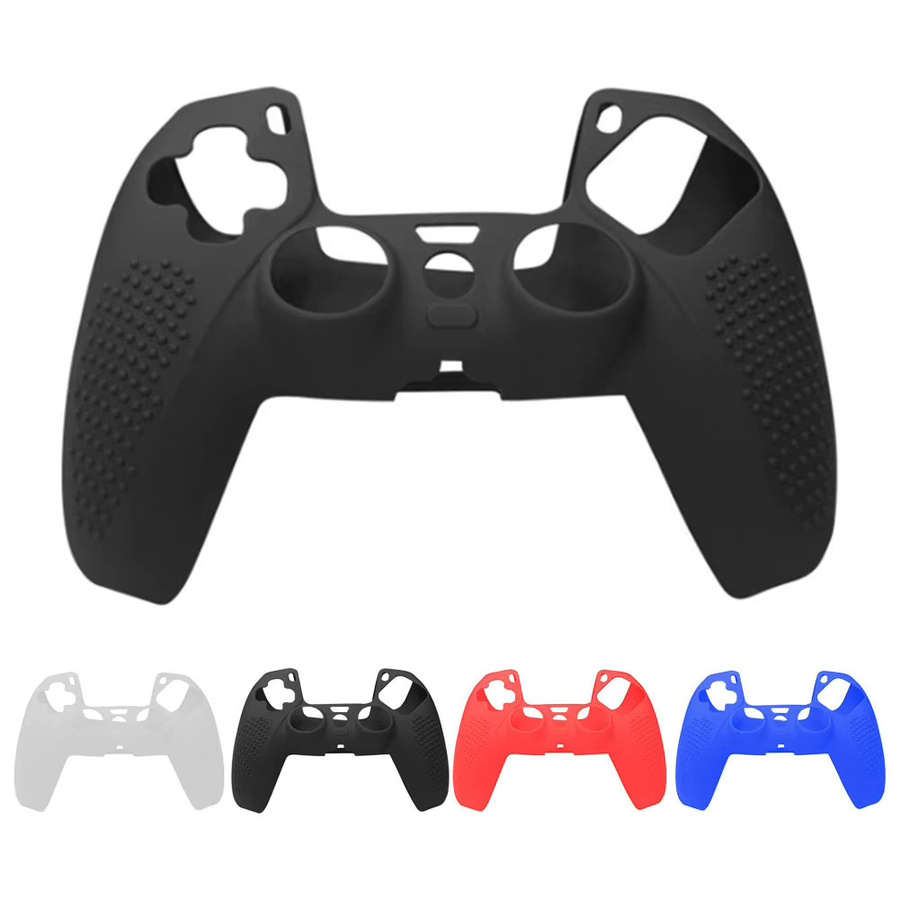 Rutschfeste Silikonhülle in Weiß für Sony DualSense PS5 Controller - Bild 3