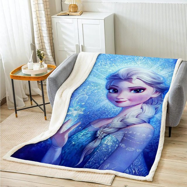 Mfoever Anime Plüschdecke aus Mikrofaser und Flanell für Kinder und Erwachsene, Breite: 127,0 cm, Tiefe: 152,4 cm - Bild 1