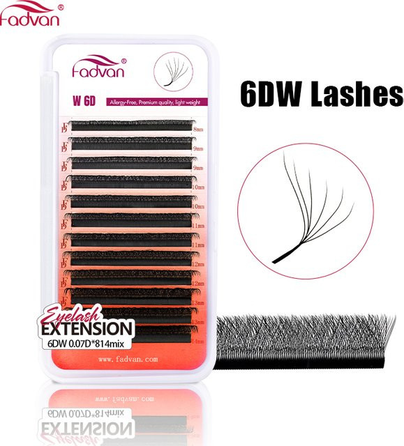 FADVAN Wimpernverlängerung, 0,07 mm, natürlich, Unisex - Bild 1
