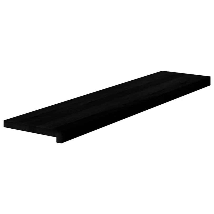 vidaXL Treppenstufen aus Massivholz Eiche, 4 Stück, Dunkelbraun, B: 110 cm, T: 25 cm, H: 2 cm - Bild 2
