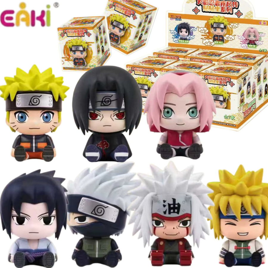Eaki Naruto Shippuden Snuggle Sitting Series Blind Box, Anime-Figur - Bild 3