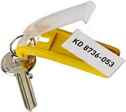 Durable Schlüsselanhänger Key Clip, 6er Pack, Multicolor, Kunststoff - Bild 2