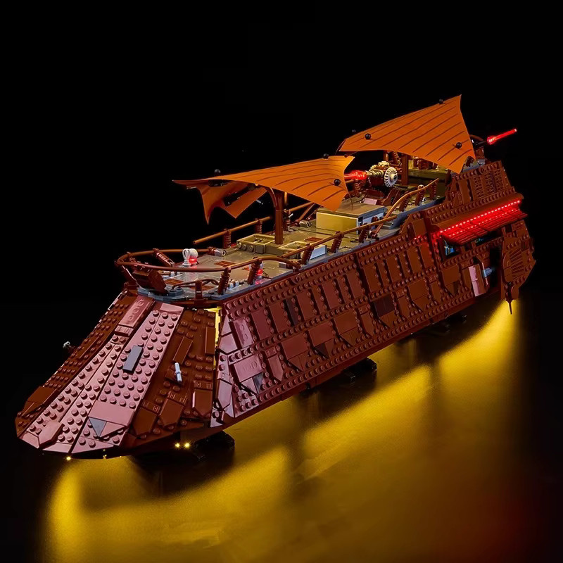 BlockGlow LED-Beleuchtungsset für LEGO Jabba's Sail Barge 75397 - Bild 2