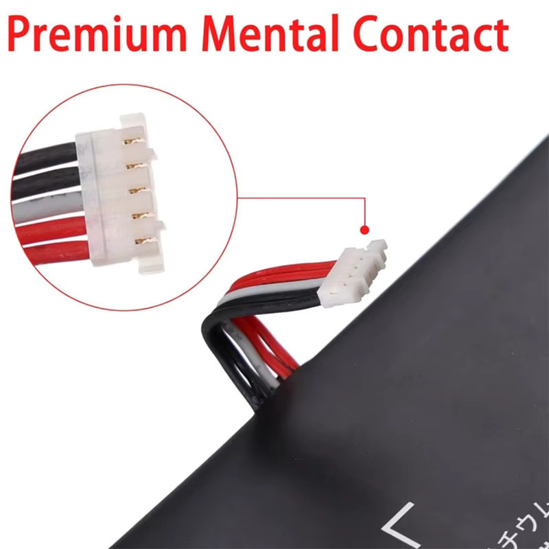 Nintendo Switch Akku HAC-003 und HAC-001 Ersatzbatterie in Schwarz mit 4310 mAh - Bild 2