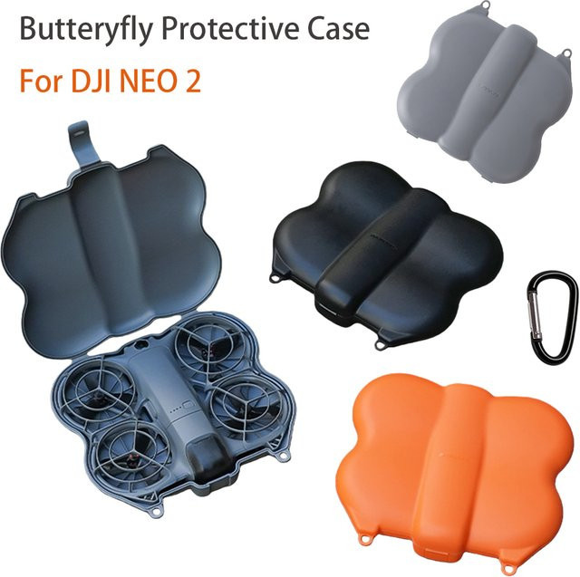 Sunnylife Butterfly Body Box für DJI NEO 2 Antikollisionsschutz und Staubschutz in Schwarz - Bild 1