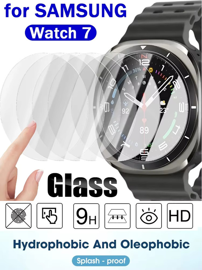 Samsung Displayschutzfolie, gehärtetes Glas, Galaxy Watch Ultra 47 mm - Bild 7