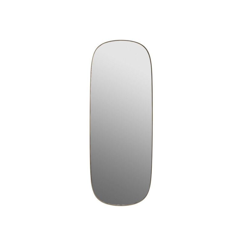 Muuto Framed Spiegel in Ovaler Form aus Metall und Glas für die Wandmontage - Bild 2