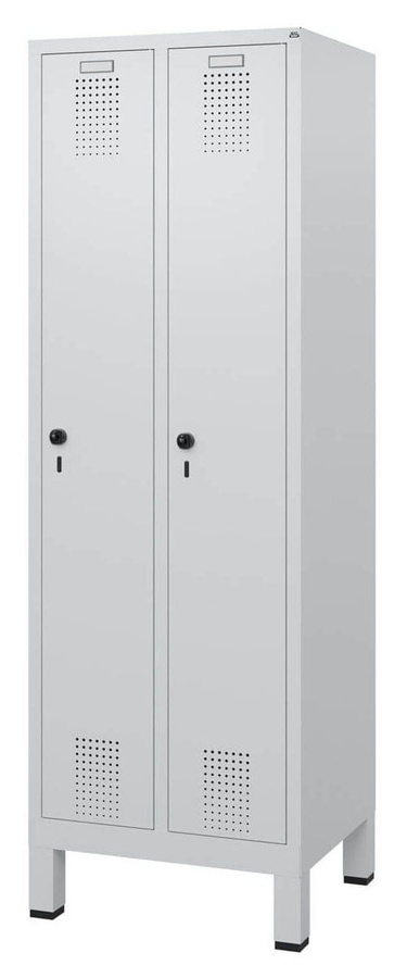 BIGBOXX Spind Comfort mit Füßen aus Metall in Weiß Matt - Bild 1