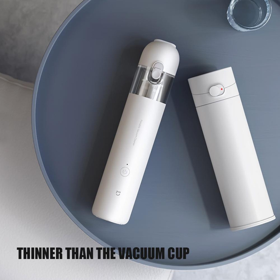 Xiaomi Mijia tragbarer Staubsauger mit waschbarem Filter in Weiß - Bild 4