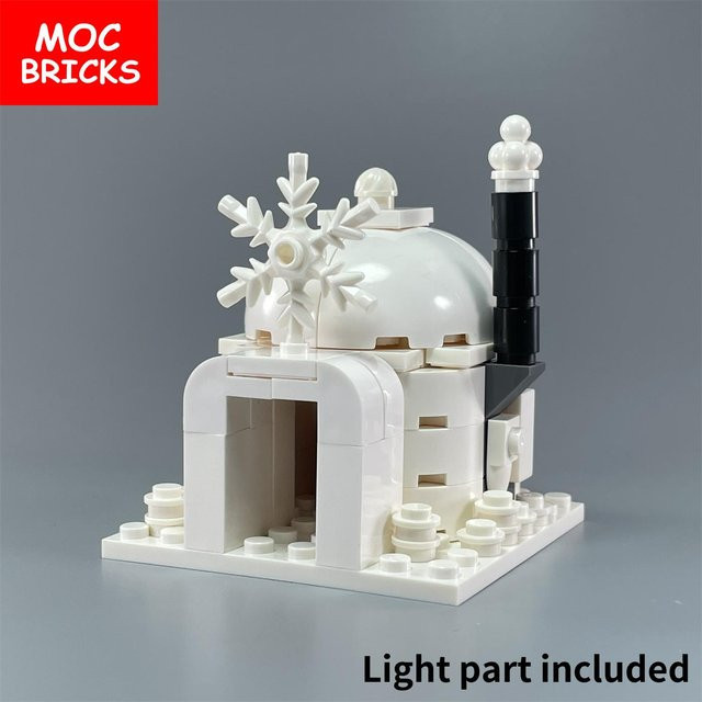 Yiran toy Iglu Leuchtendes Haus Baustein Spielzeug 6–12 Jahre - Bild 1