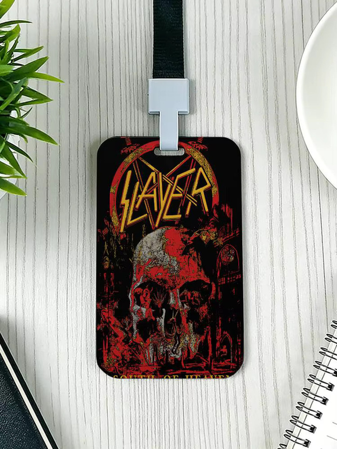 S-Slayer Umhängeband mit transparentem Ausweishalter und robuster Kartenhülle in Multicolour - Bild 4