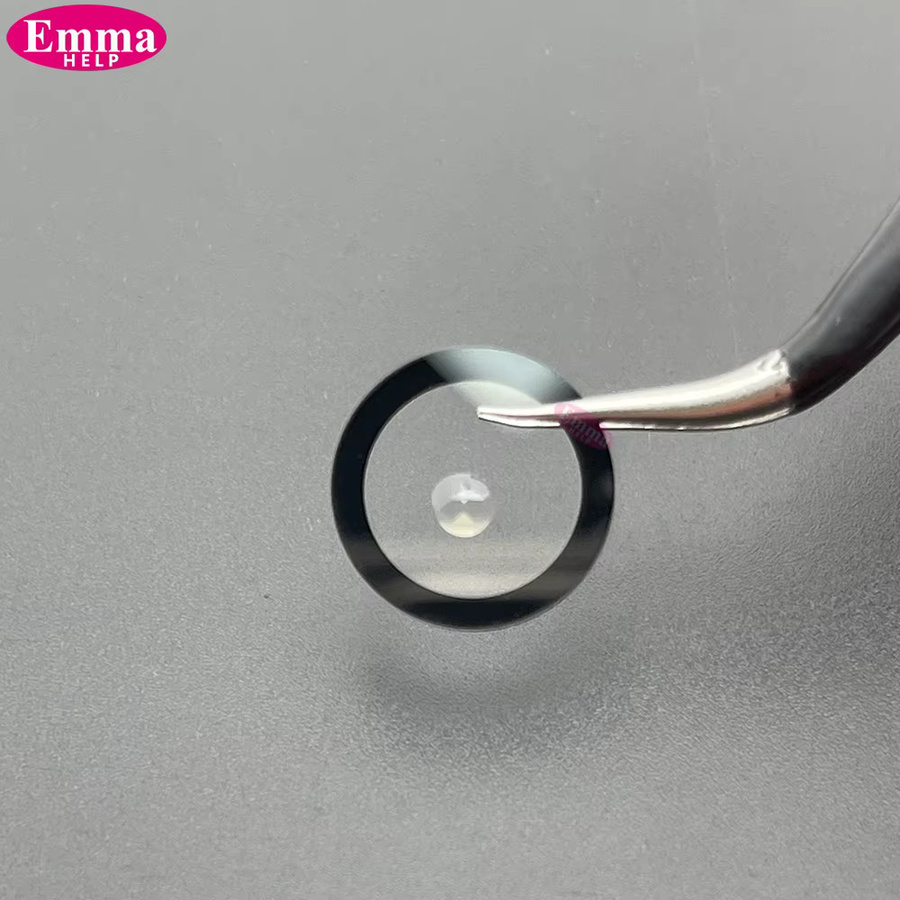 Emmahelp 10 Stück A+ Rückkamera-Glas für iPhone 11 12 13 14 15 Pro Max 13Mini XR XS 14Plus Rückkamera-Abdeckung Linse mit 3M-Aufkleber, transparent - Bild 4