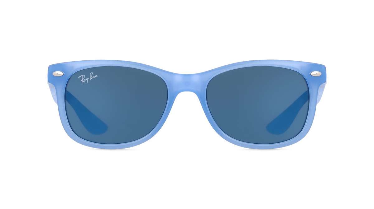 Ray-Ban RJ9052S Kinder-Sonnenbrille, Vollrand, Quadratisch, Kunststoff, blau - Bild 1