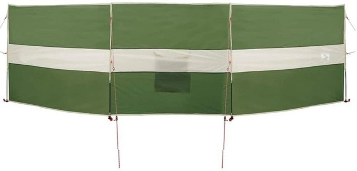 Vidaxl Camping-Windschutz Grün Wasserdicht B: 490 cm, H: 123 cm - Bild 1