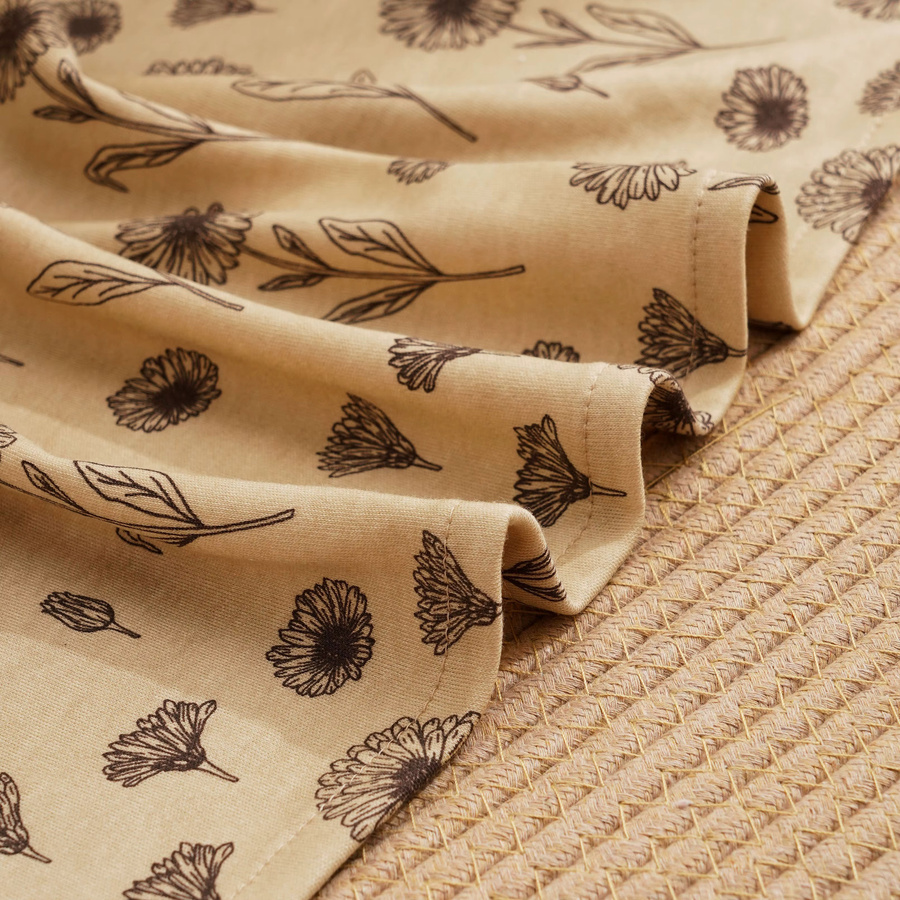 Elinfant Baby-Puckdecke aus weichem Bambus für Neugeborene in Beige - Bild 2