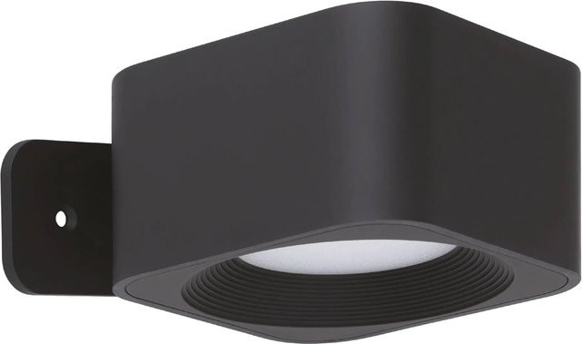 Eglo LED Wandleuchte MURAGLIE Schwarz eckig mit Akku, Touch-Dimmfunktion und CCT-Steuerung - Bild 1