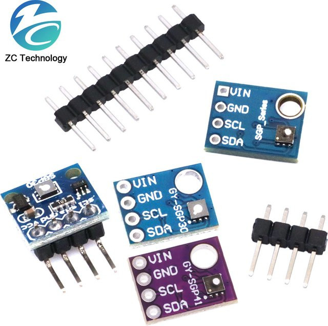 SGP30 SGP40 SGP41 Multi-Pixel Gasdetektor für Arduino zur Messung von TVOC, eCO2 und Formaldehyd mit 5V - Bild 1