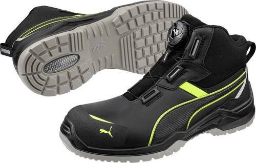 Puma Safety Krypton Green Disc Mid S3S ESD Sicherheitsschuh aus Leder in Grün/Schwarz, Schuhgröße: 50 - Bild 1