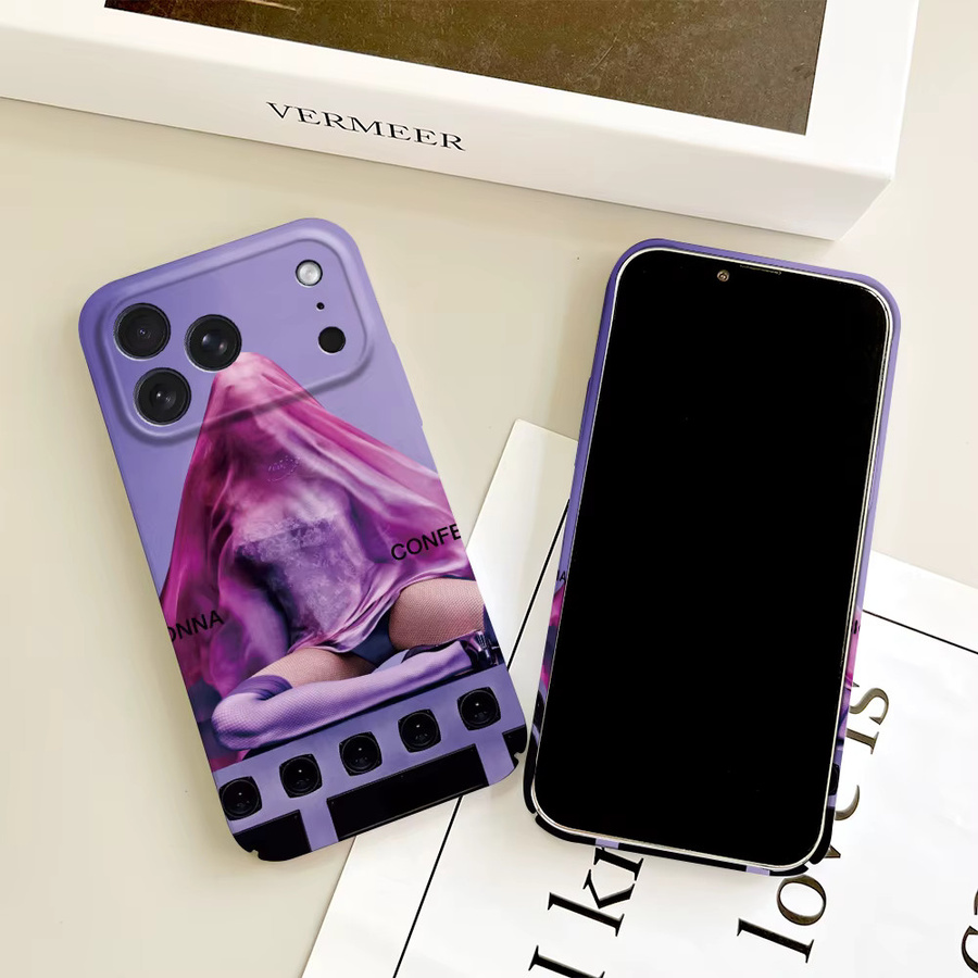 Glänzende HD-Hartschalenhülle M-Madonna Singer Confessions II für iPhone 17 16 15 14 13 12 11 Plus Pro Max Mini in Purple - Bild 5